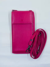 Load image into Gallery viewer, Full Grain Leather Mobile Phone Bag
