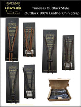 Load image into Gallery viewer, Outback 100% Leather Chin Strap
